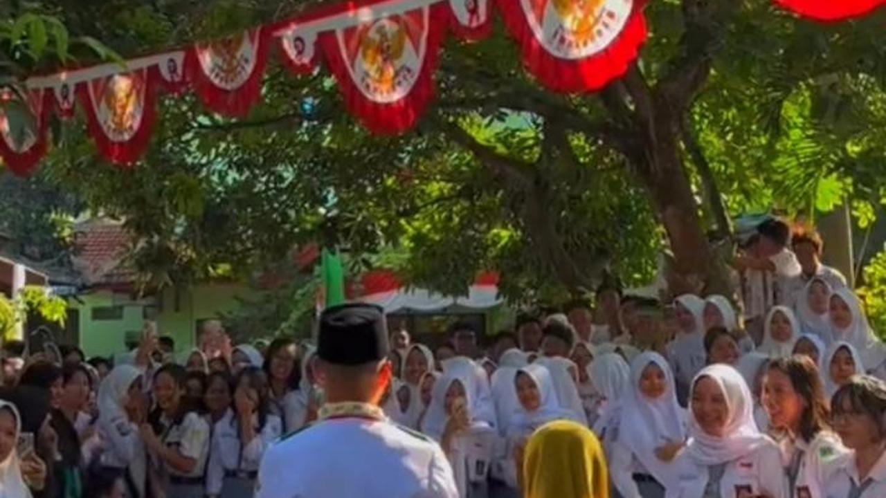 Viral, Ini Momen Penyambutan Akmal Faiz Paskibraka Nasional 2024 Asal Semarang