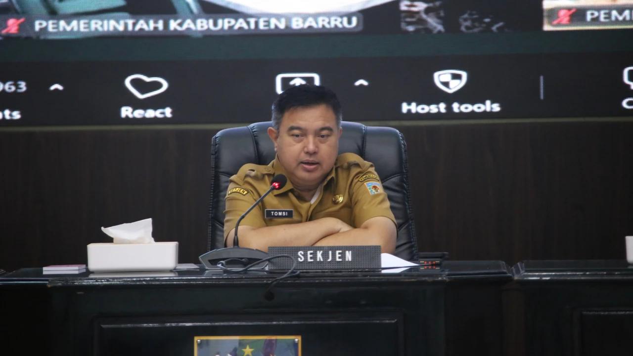 Sekjen Kemendagri Tegaskan Komitmen Kawal Stabilitas Harga Bahan Pokok Jelang Idulfitri 2026