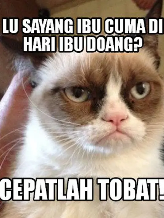 Cepatlah tobat ! (Mememaker.com)