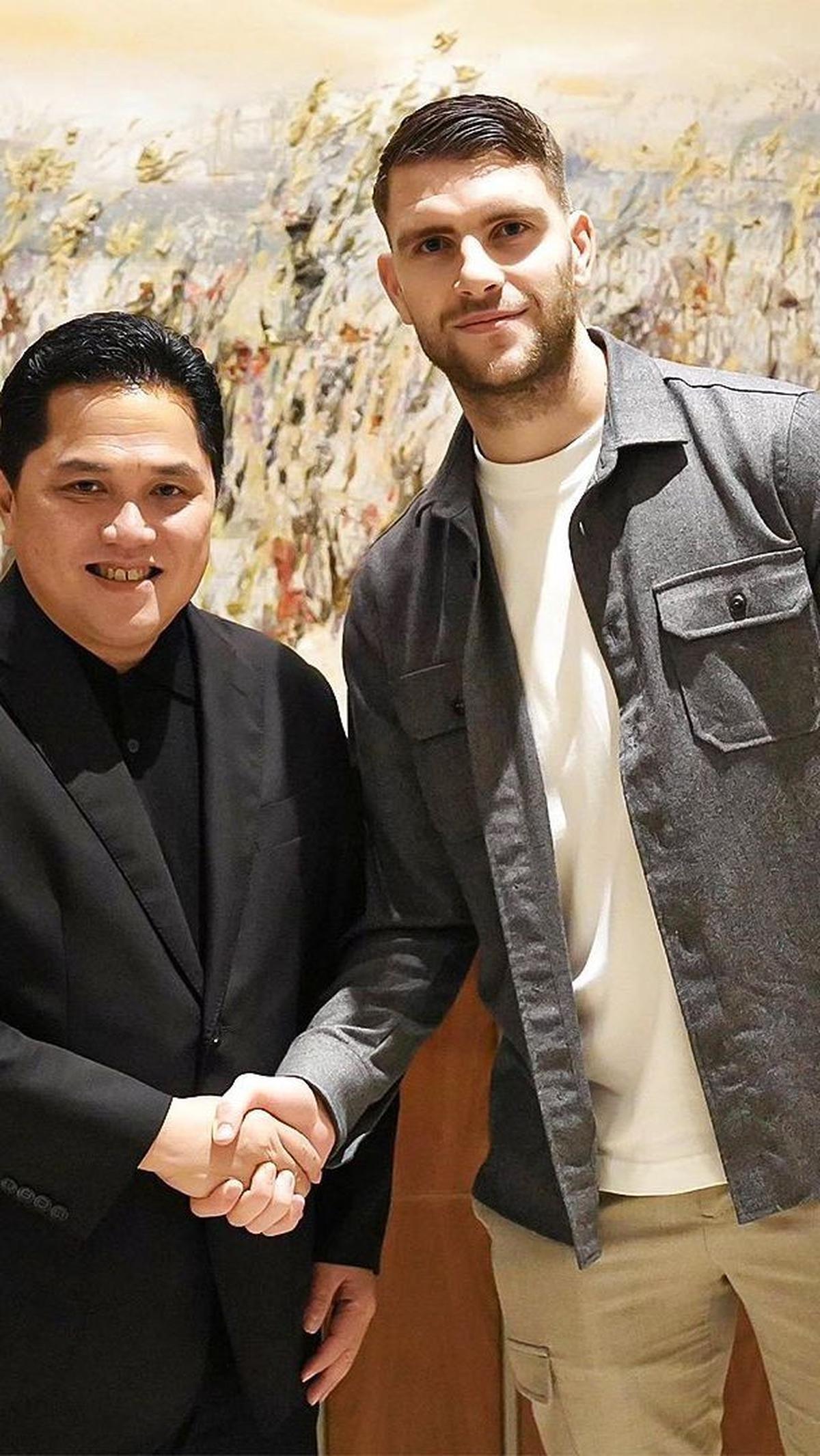 Jumpa Erick Thohir Siap Dinaturalisasi
