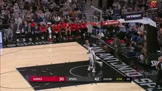 San Antonio Spurs mengalahkan Atlanta Hawks dengan skor 96-85 dalam lanjutan pertandingan NBA 2017-2018.
