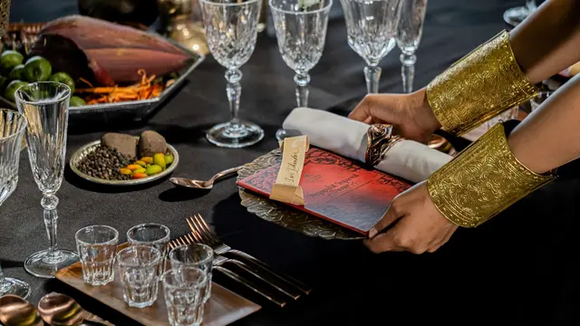 Kuliner Majapahit Imperial Dining di Bali. Dok. The Apurva Kempinski Bali