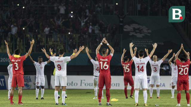 Sepak Bola : Indonesia Vs Palestina
