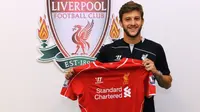 Adam Lallana resmi ke Liverpool (liverpoollfc.com)