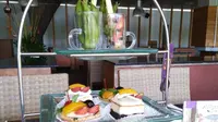 Menu Afternoon Tea di Hotel Grand Inna Kuta, Bali.(Liputan6.com/Henry)