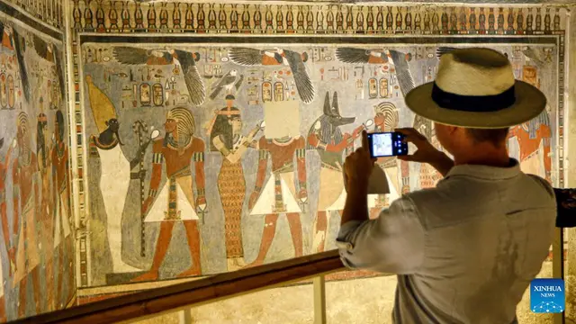 Mesir Kembali Buka Makam Firaun Amenhotep III Usai 2 Dekade Ditutup untuk Restorasi