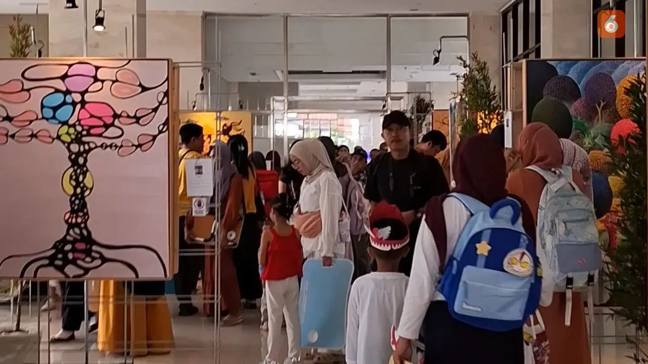 Pameran The World of Happiness di Purbalingga hadirkan Seni Neurografis dan karya 10 seniman lokal. Temukan bahagia sejati lewat seni, syukur, dan cinta tanpa syarat. (Foto: Dokumentasi Geetha_Thom)