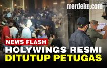 VIDEO: Petugas Bubarkan Holywings Kemang Teriak 'Kapan Covid-19 Mau Selesai? 