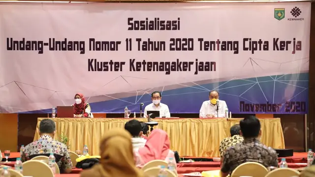Sosialisasi UU Cipta Kerja