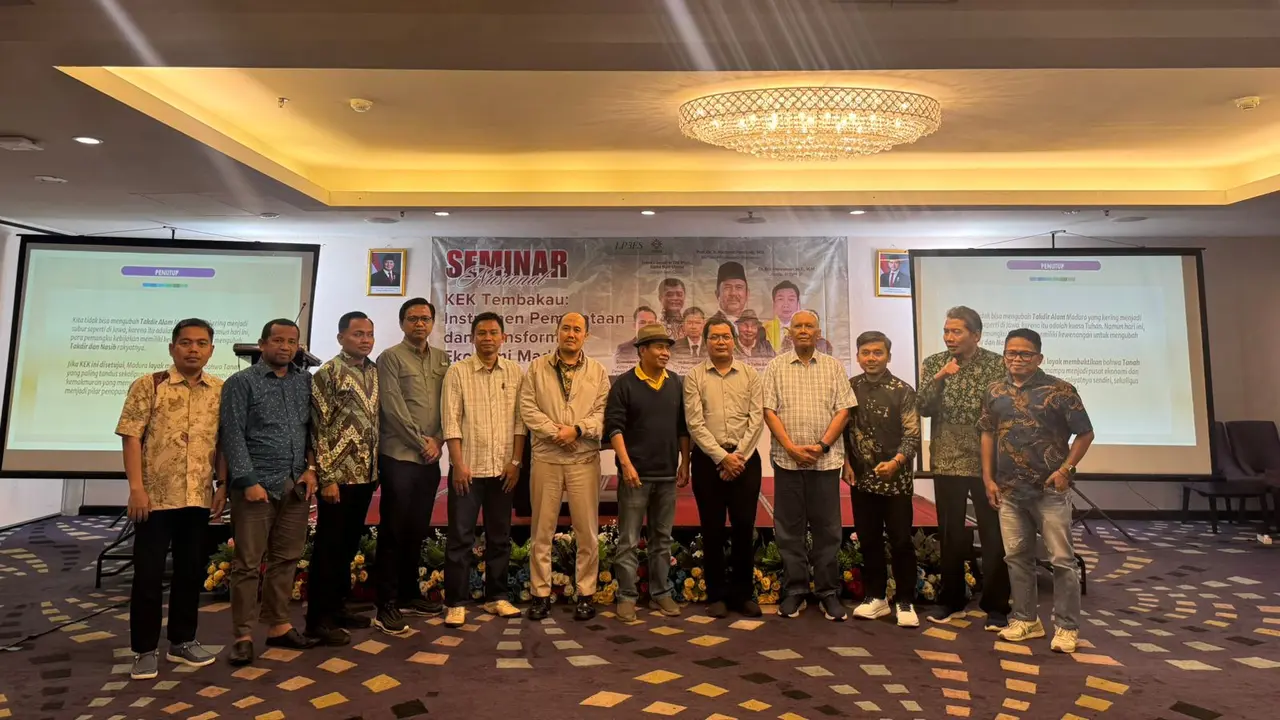 Seminar Nasional bertajuk “KEK Tembakau: Instrumen Pemerataan dan Transformasi Ekonomi Madura” di Jakarta. (Istimewa)