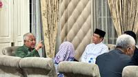 Ketua Umum PPP Muhammad Mardiono bersilaturahmi dengan tokoh muslim, Muhammad Sirajuddin Syamsuddin atau dikenal Prof. Din Syamsudin di kediamannya, Jakarta (Istimewa)