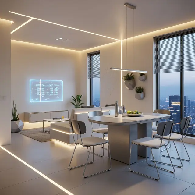 Konsep Ruang Tamu dan Ruang Makan Open Space untuk Rumah Kecil