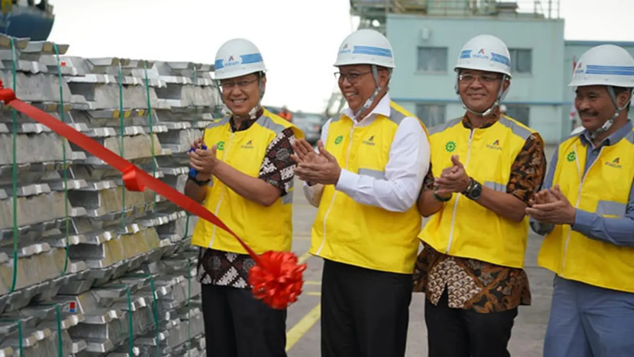 INALUM Ekspor Aluminium Primer ke Pasar Dunia