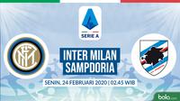 Serie A: Inter Milan vs Sampdoria. (Bola.com/Dody Iryawan)
