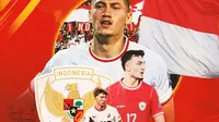 Timnas Indonesia - Jay Idzes, Ivar Jenner, Ole Romeny (Bola.com/Adreanus Titus)