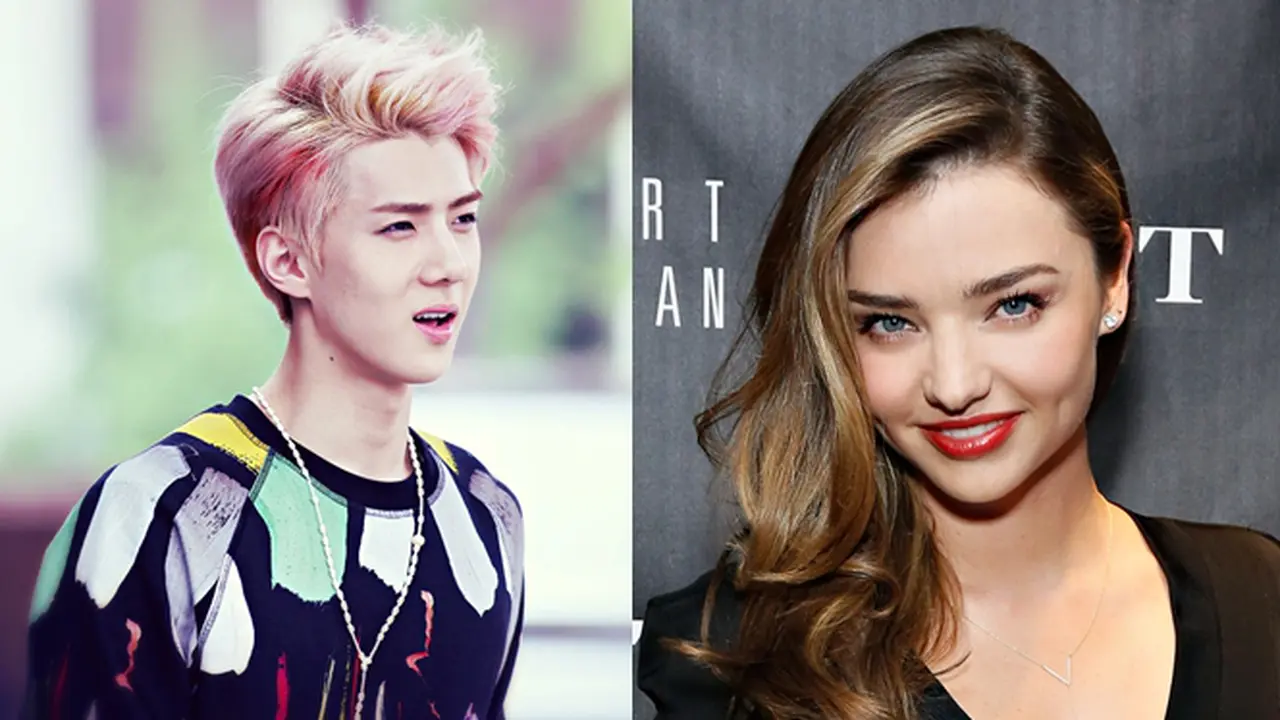 Sehun EXO & Miranda Kerr