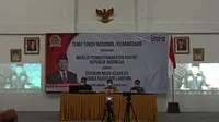 Wakil Ketua MPR RI Dr. H. M. Hidayat Nur Wahid MA, secara daring pada acara Temu Tokoh Nasional / Kebangsaan, kerjasama MPR dengan Garuda Keadilan Provinsi Lampung.