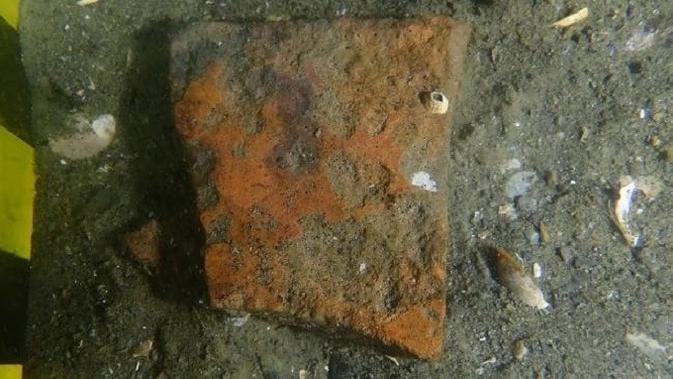 Bangkai kapal yang diduga milik HMS Endeavour milik James Cook. (Australian National Maritime Museum)