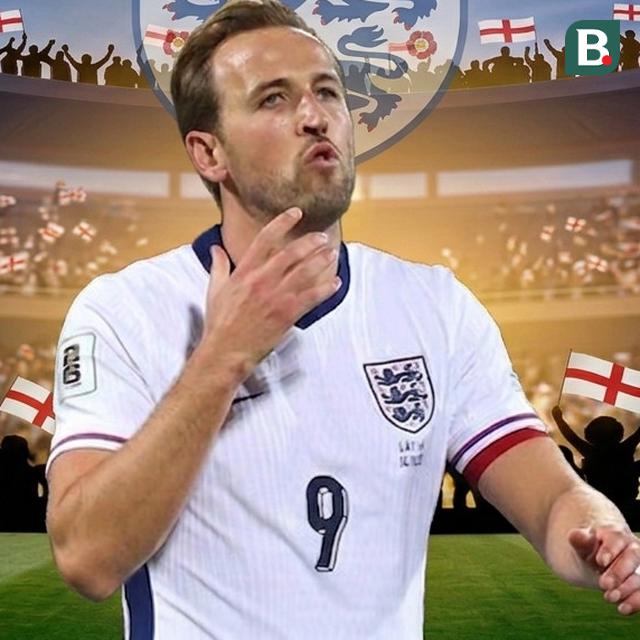 Ilustrasi Harry Kane di Timnas Inggris. (Bola.com/AFP/Gemini)