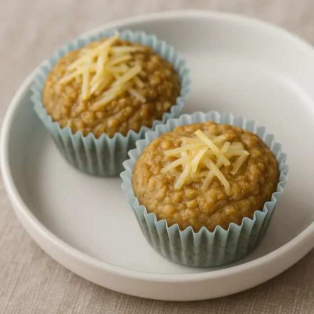 Ilustrasi Kue Pisang Oat