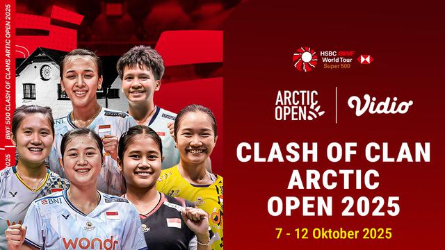 Saksikan live streaming Arctic Open 2025 di Vidio. (dok. vidio.com)