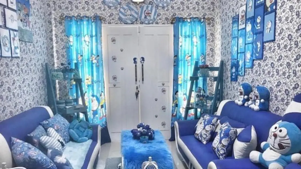Rumah Doraemon yang sedang viral (instagram @reghinakarwur)