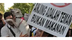 Gubernur DKI Jakarta Basuki Tjahaja Purnama atau Ahok tidak berniat membuat peraturan gubernur (pergub) khusus untuk pelarangan peredaran daging anjing di Jakarta. Ahok mengaku tidak bisa melarang siapa pun mengonsumsi daging anjing.