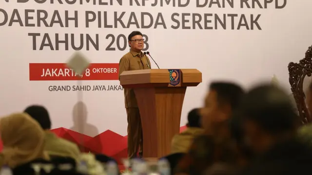 Menteri Dalam Negeri (Mendagri) Tjahjo Kumolo