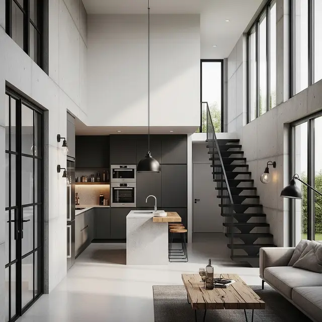 Desain Rumah Minimalis 2 Lantai 6x12