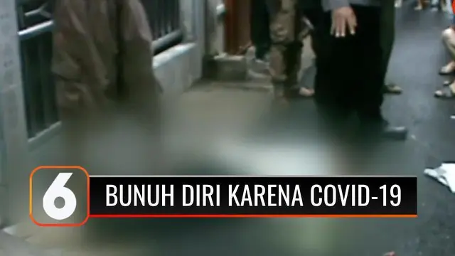 Seorang wanita muda di Jakarta Barat, nekat melakukan percobaan bunuh diri terjun dari lantai 3 rumahnya pada Sabtu siang (19/6). Perbuatan yang sangat tidak patut dilakukan ini diduga karena hasil tes swab pelaku positif Covid-19.