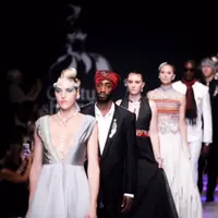 Kerajinan Sulam Karawo dari Gorontalo hadir di New York Fashion Week 2017. (Istimewa)