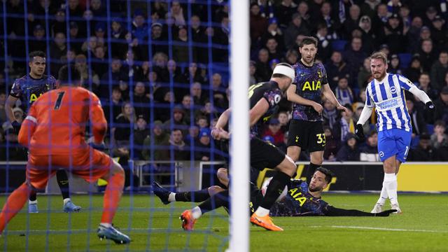 Foto: Jaga Asa Finis Empat Besar Liga Inggris, Harry Kane Sumbangkan Satu Gol untuk Kemenangan Tottenham atas Brighton