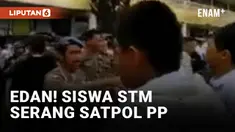 Anggota Satpol PP Dilempari Batu oleh Siswa STM Pijer Podi