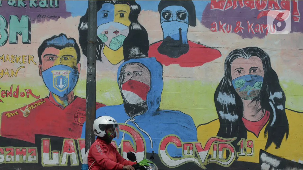 Kampanye COVID-19 Gerakan 3M Lewat Mural