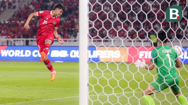 Foto: Debut Hokky Caraka di Timnas Senior, Berikan Kontribusi Gol Pertama Indonesia di Kualifikasi Piala Dunia 2026