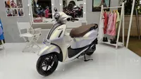 Yamaha Grand Filano Hybrid-Connected diproduksi di dalam negeri. (Septian / Liputan6.com)