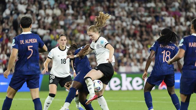 Prancis vs Jerman di Euro Wanita 2025