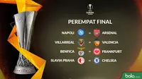 Liga Europa Perempat Final (Bola.com/Adreanus Titus)