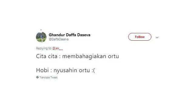 7 Curhatan Hobi Netizen yang Beda Banget Sama Cita-citanya, Bikin Ngakak
