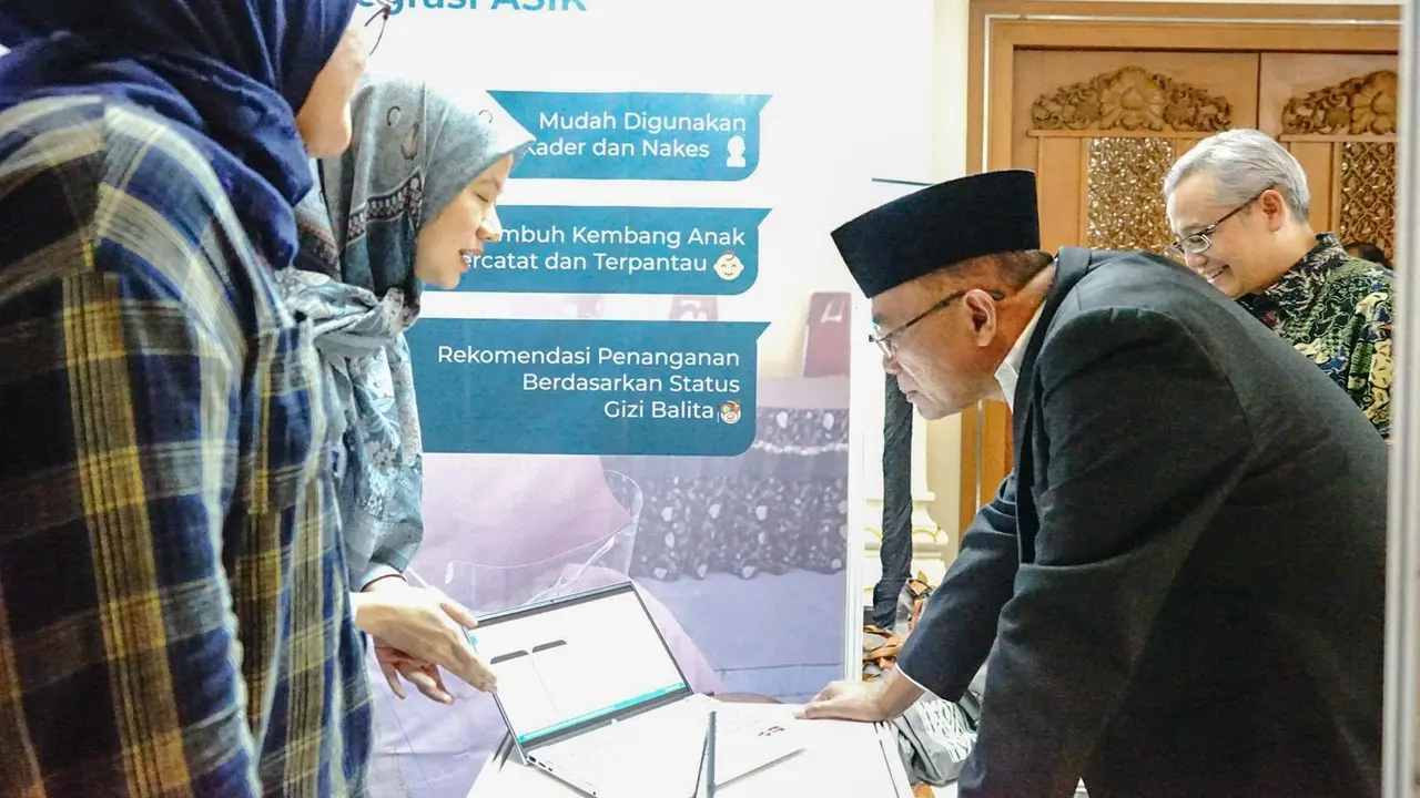 Menko Muhadjir Effendy dalam acara Jambore Kader Posyandu Tingkat Nasional yang diselenggarakan oleh Kementerian Kesehatan di Hotel Sahid Jakarta. (Istimewa)