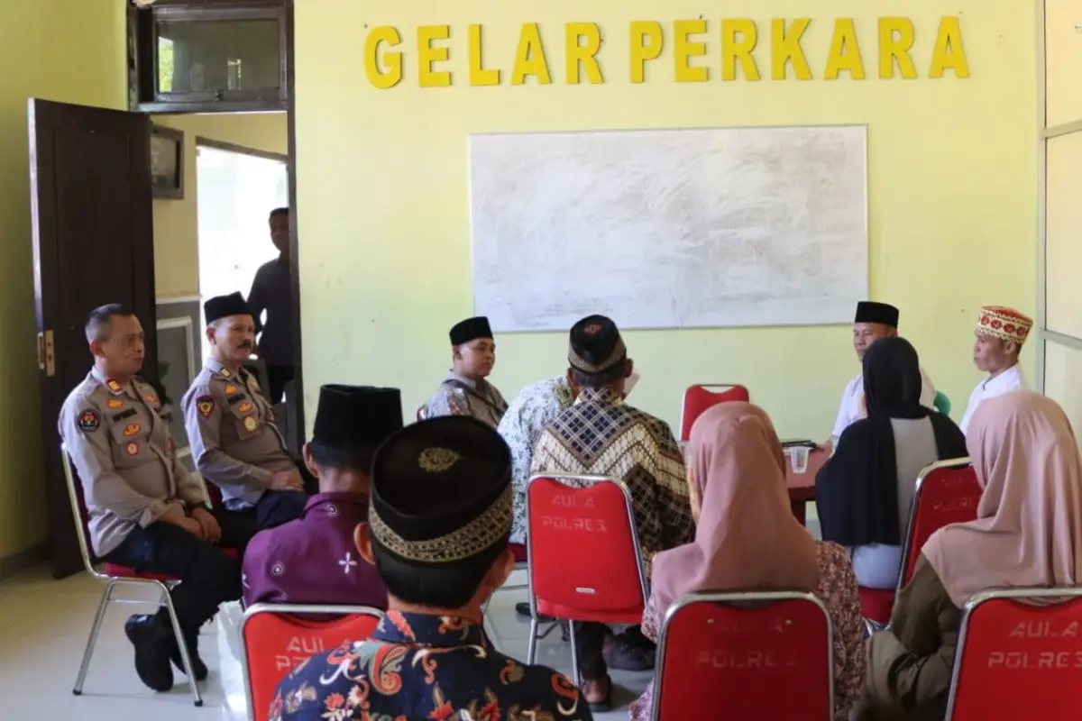 Tahanan Narkoba Ini Menikah di Rutan Polres Tanggamus