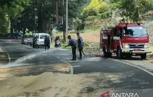 Kondisi Terkini Jalur Cianjur-Bogor Usai Kecelakaan Beruntun