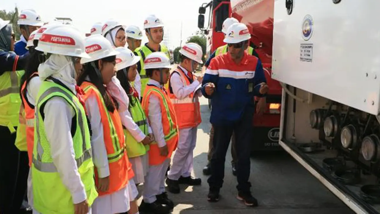 Pertamina Edukasi Anak-Anak tentang Distribusi Energi