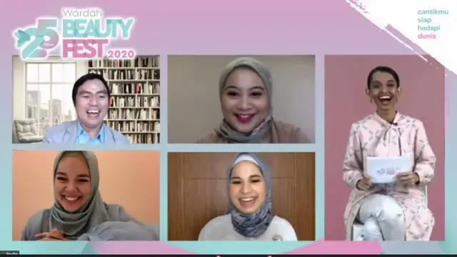 Konferensi Pers Daring Kick-Off Wardah Beauty Fest