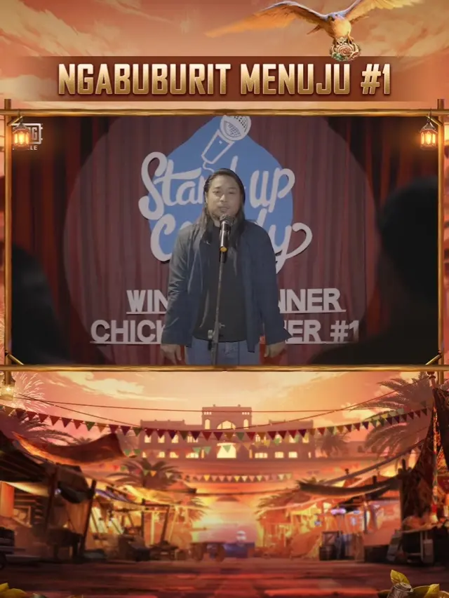 Komedian Praz Teguh dan Coki Anwar Ikut Memeriahkan Event Game PUBG MOBILE