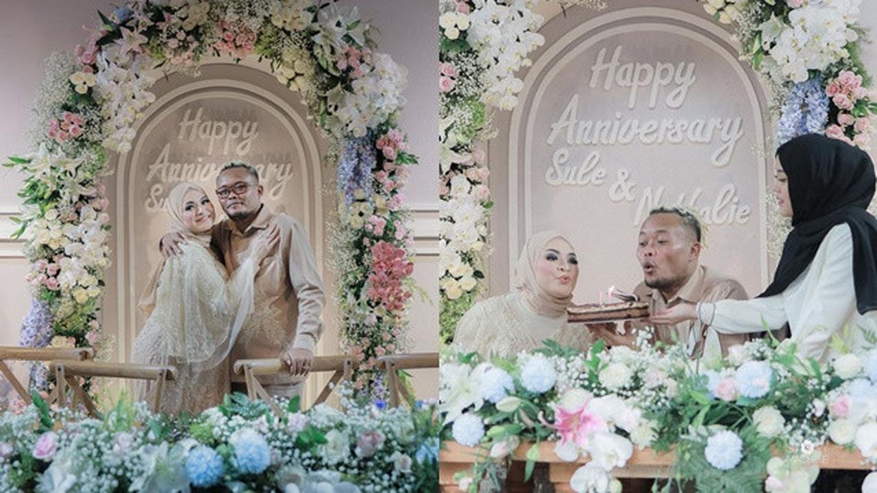 7 Momen Anniversary Pernikahan Sule dan Nathalie Holscher, Dihadiri Rhoma Irama