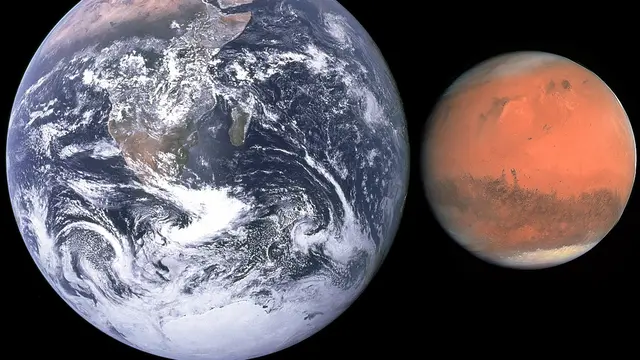 [Bintang] 31 Juli 2018, Planet Mars Berada di Jarak Terdekat dengan Bumi