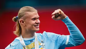 Ikat Rambut Erling Haaland Laris Manis, Aksesori Seharga Rp570 Ribuan Ini Jadi Buruan Fans
