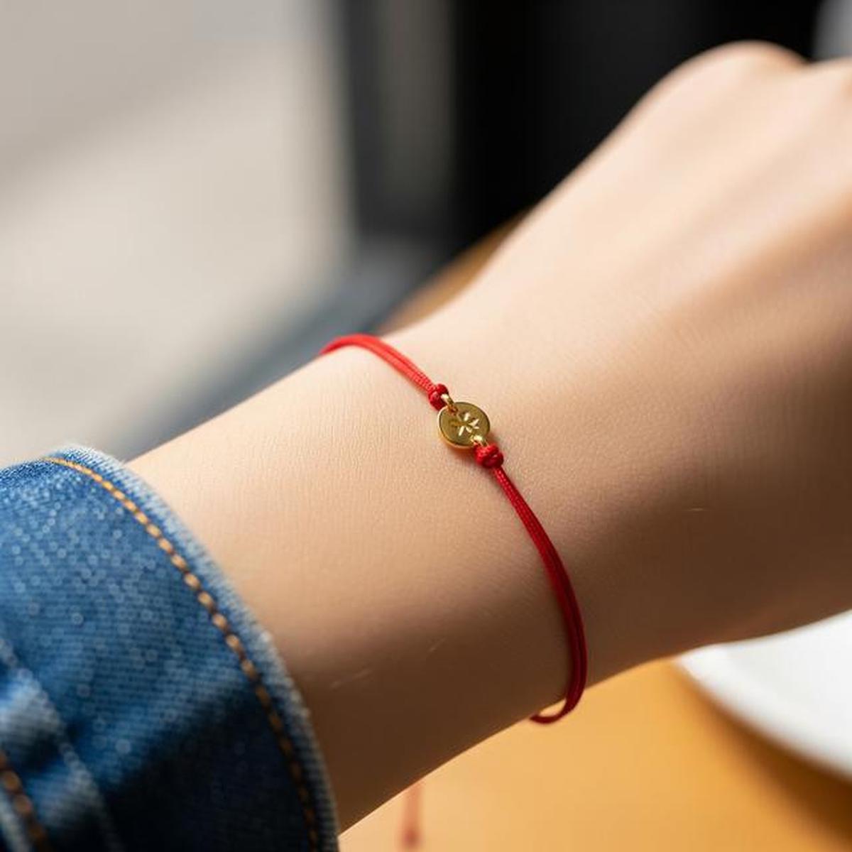7 Gelang Emas Tipis Tali Merah 1,5 Gram Stylish Anak Muda untuk Gaya Sehari-Hari