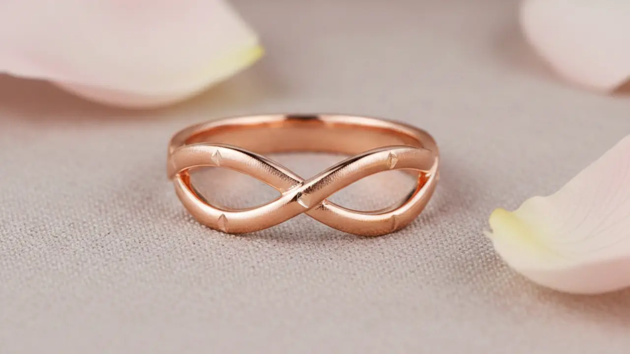 Model Cincin Nikah Belah Rotan (Foto: Gemini AI)